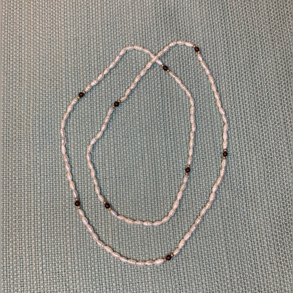 Freshwater Pearl Necklace 30”